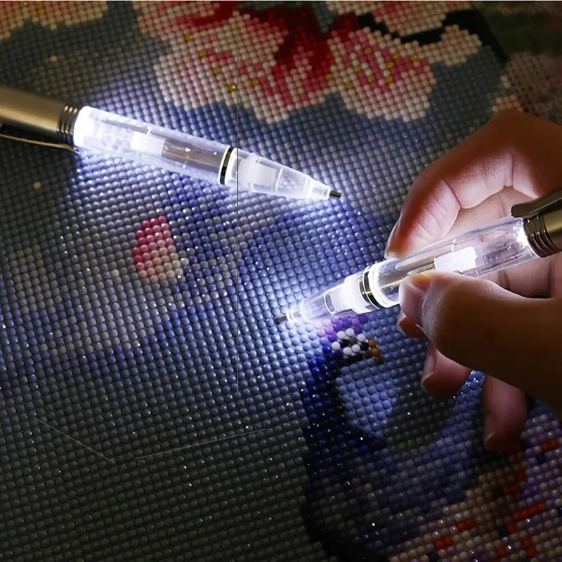 Embroidery Art - Caneta de Iluminação LED para Pintura