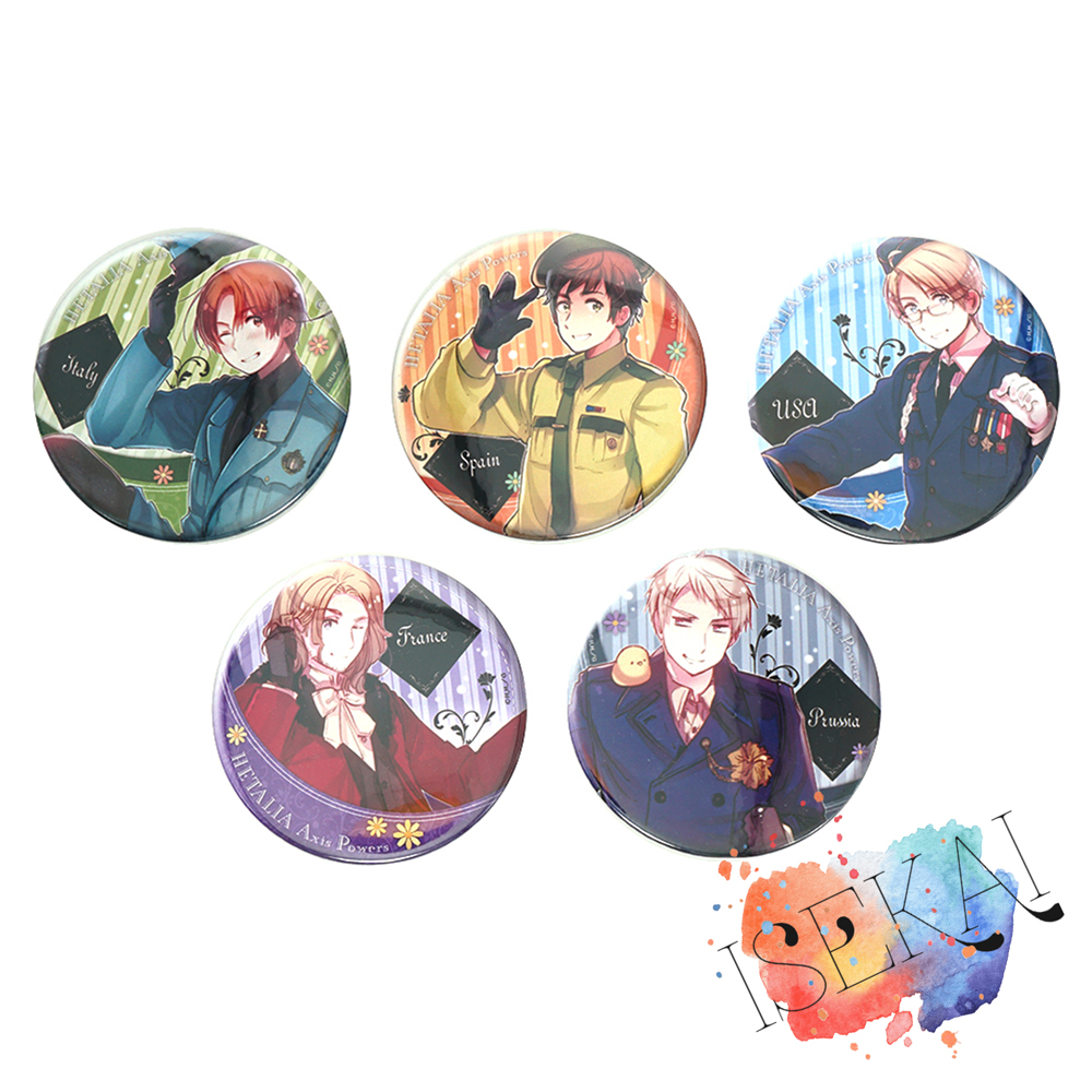 Embroidery Australia - Emblema de Anime Axis Power HETALIA