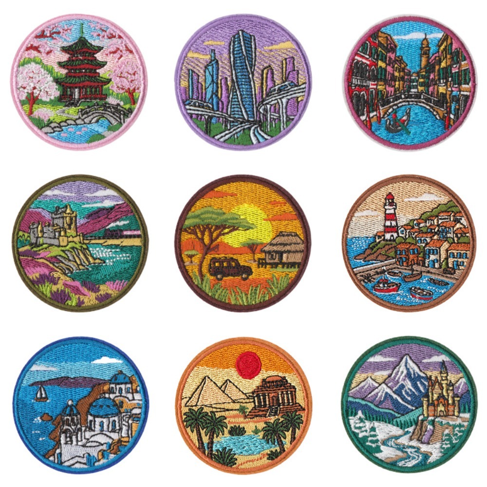Embroidery Australia - Patch Bordado com Padrão de Pontos