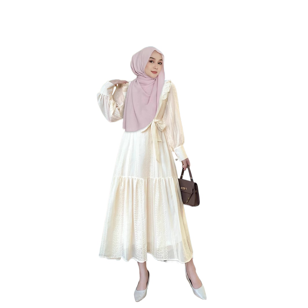 Embroidery In Indonesia - Indonésia roupas femininas muçulmanas fungo borda