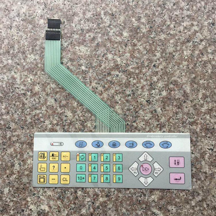 Embroidery Operator - Teclado de Filme para Cabeçote de