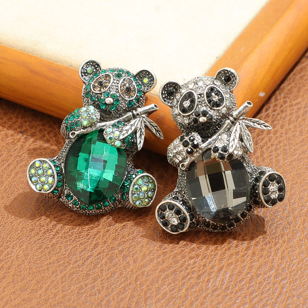 Embroidery Australia - Cindy xiang bonito strass comer bambu