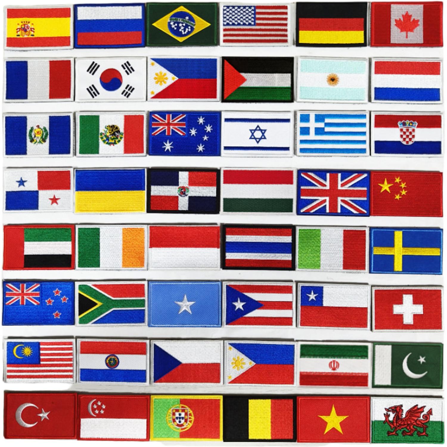 Embroidery Australia - Patch de Bandeira Bordada EUA Reino