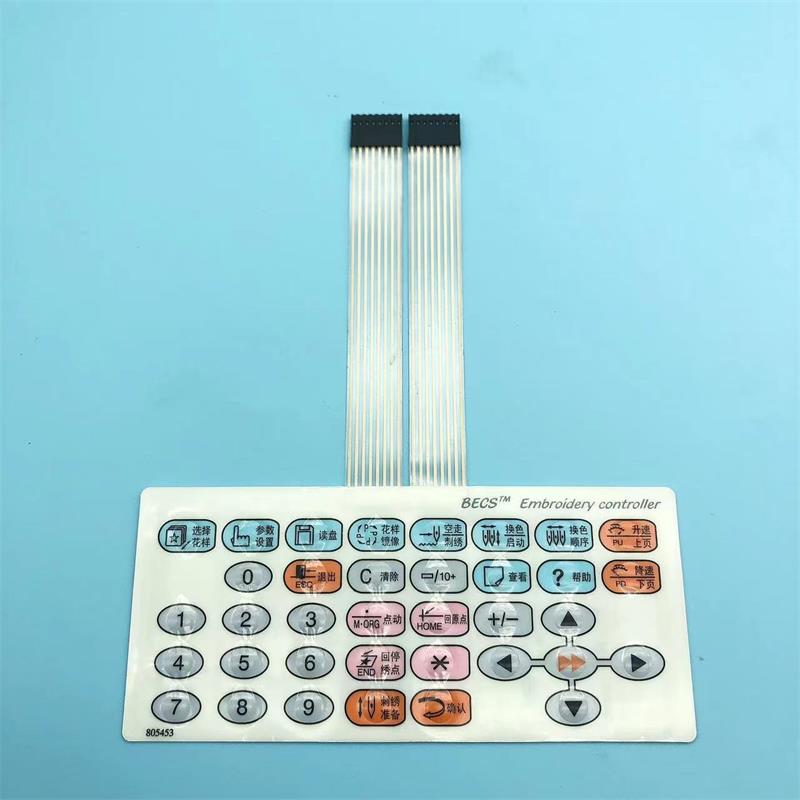 Embroidery Operator - Máquina doméstica operação botão filme tela