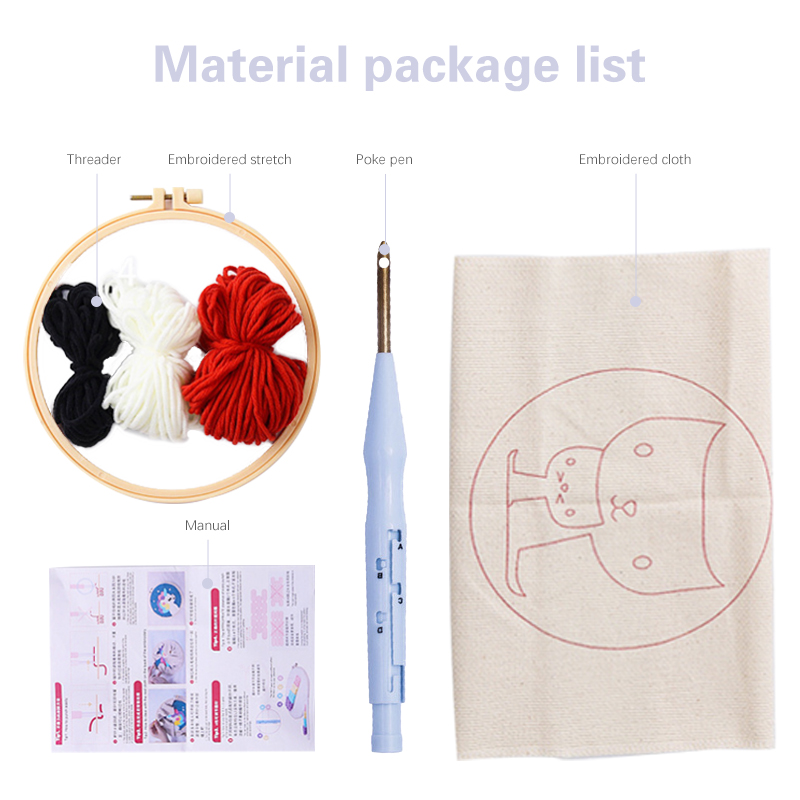 Kit de bordado com agulha perf - Embroidery Xmas Tree avaliação e preço