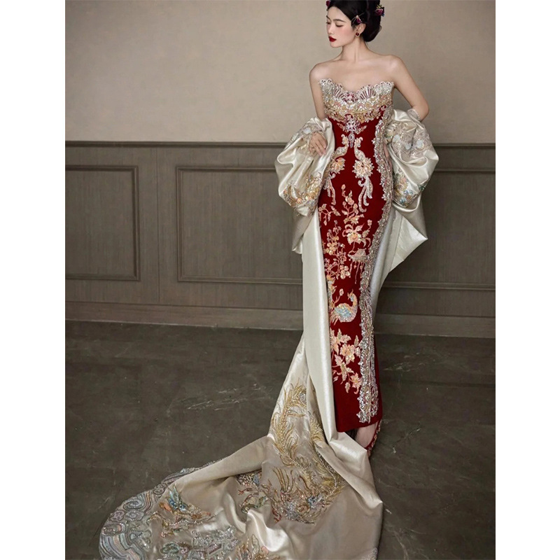 Xiuhe Clothing 2026 Novo Vesti - Embroidery In Indonesia avaliação e preço