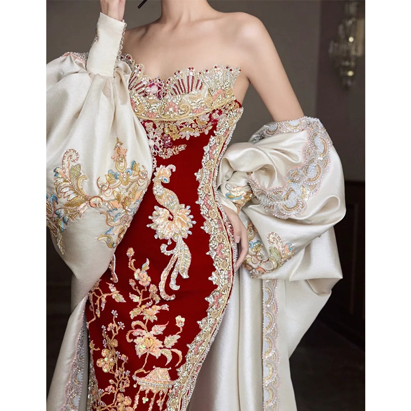 Xiuhe Clothing 2026 Novo Vesti - Embroidery In Indonesia avaliação e preço