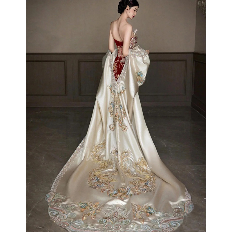 Xiuhe Clothing 2026 Novo Vesti - Embroidery In Indonesia avaliação e preço
