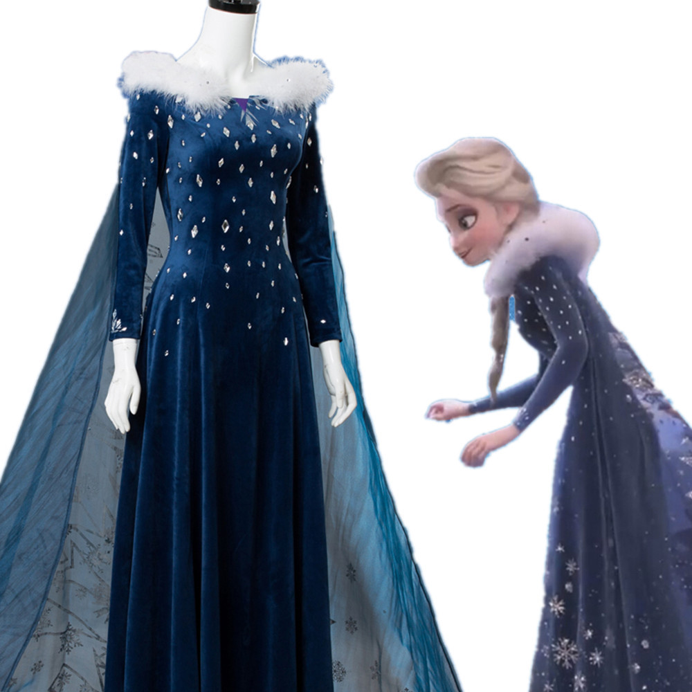 Vestido de Cosplay da Elsa, Sa - Embroidery Skirt avaliação e preço