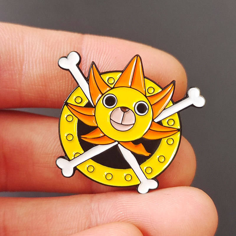 Anime japonês esmalte pino bon - Embroidery Illustration avaliação e preço