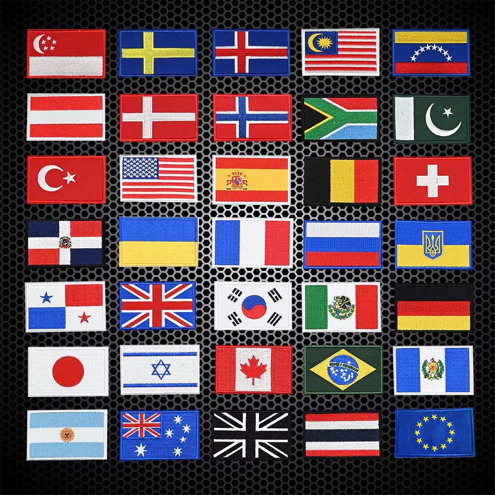 Patch de Bandeira Bordada EUA  - Embroidery Australia avaliação e preço
