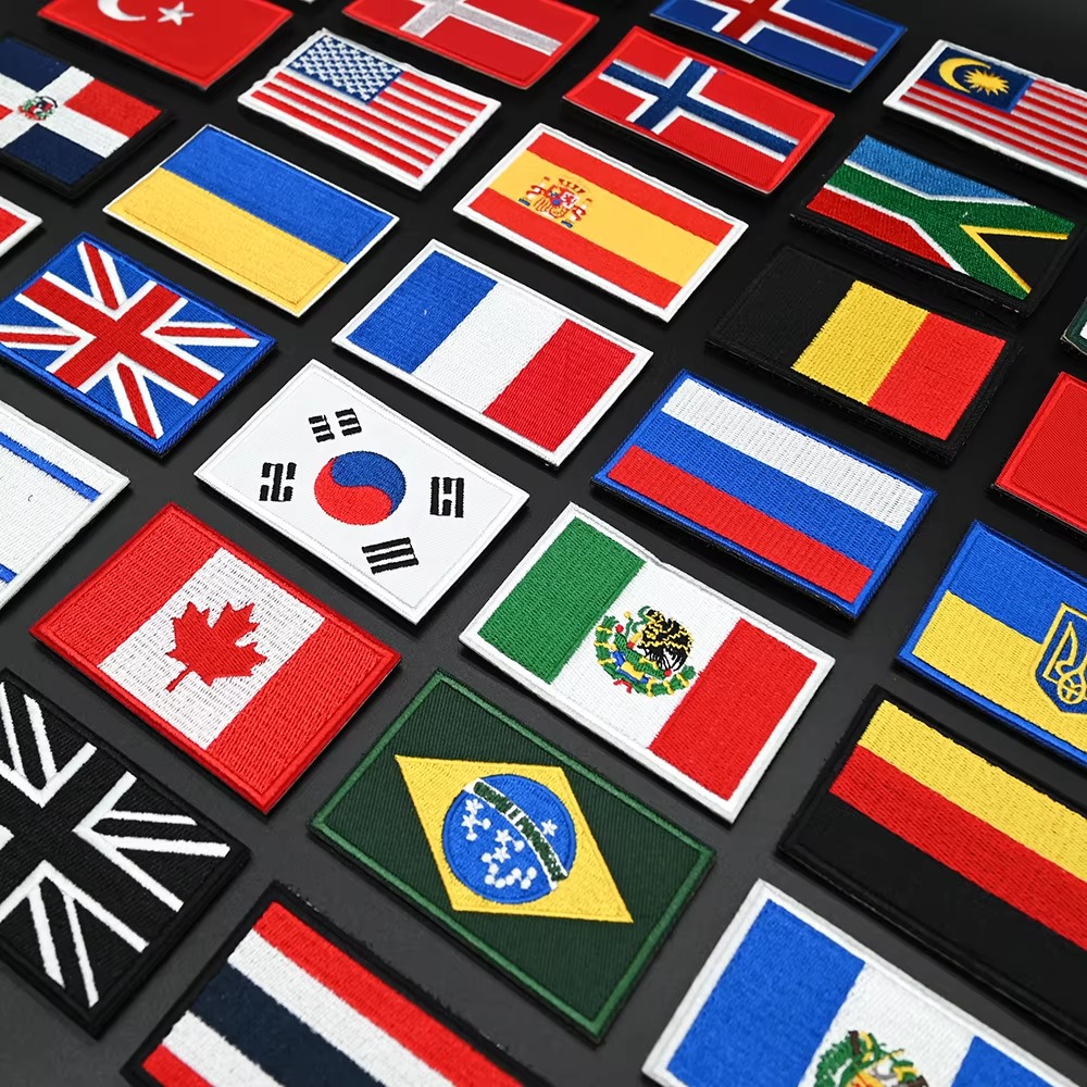 Patch de Bandeira Bordada EUA  - Embroidery Australia avaliação e preço