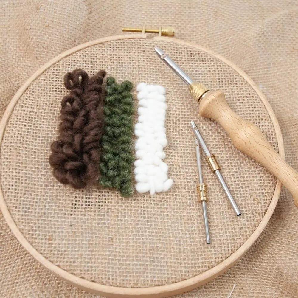 Conjunto de Agulhas de Punção  - Punch Needle Handle avaliação e preço