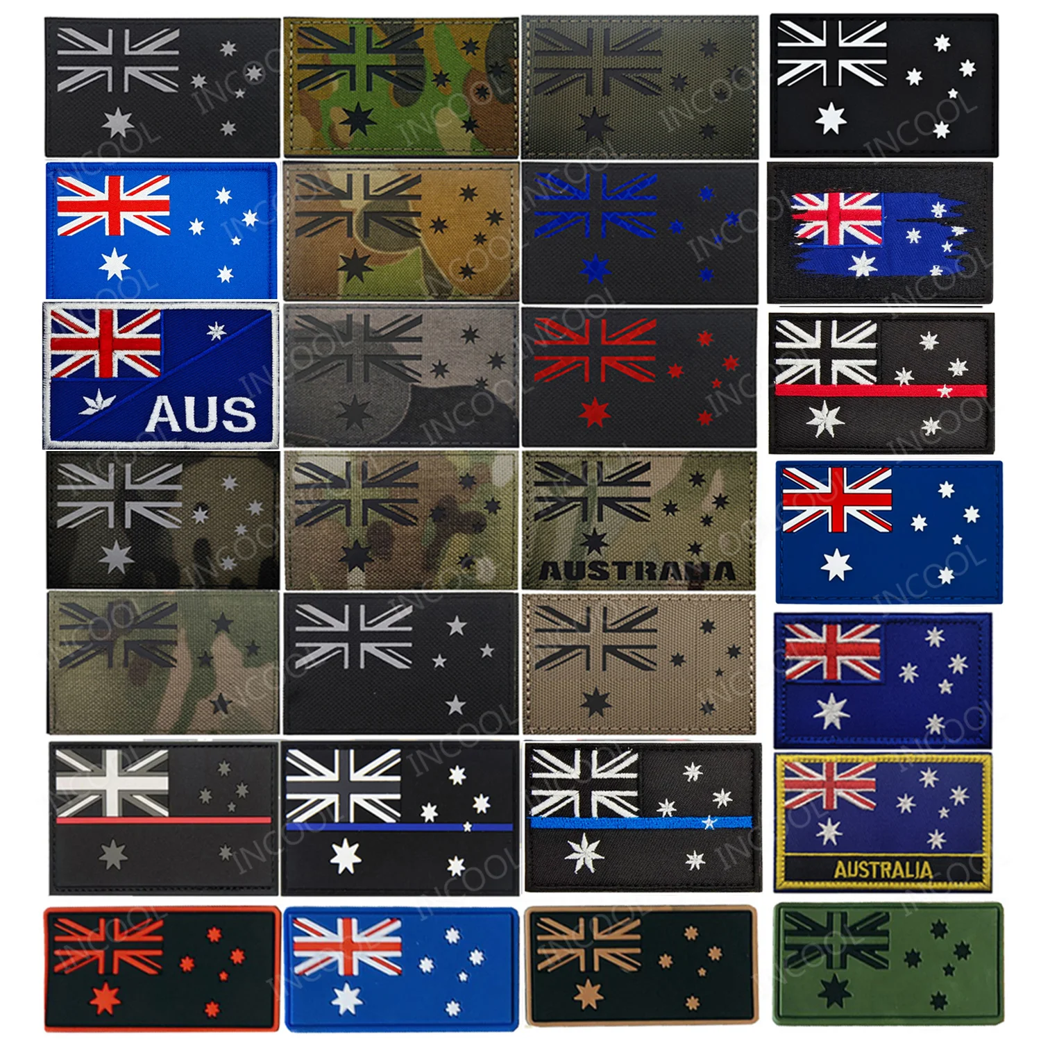 Bandeira da Austrália IR remen - Embroidery Australia avaliação e preço