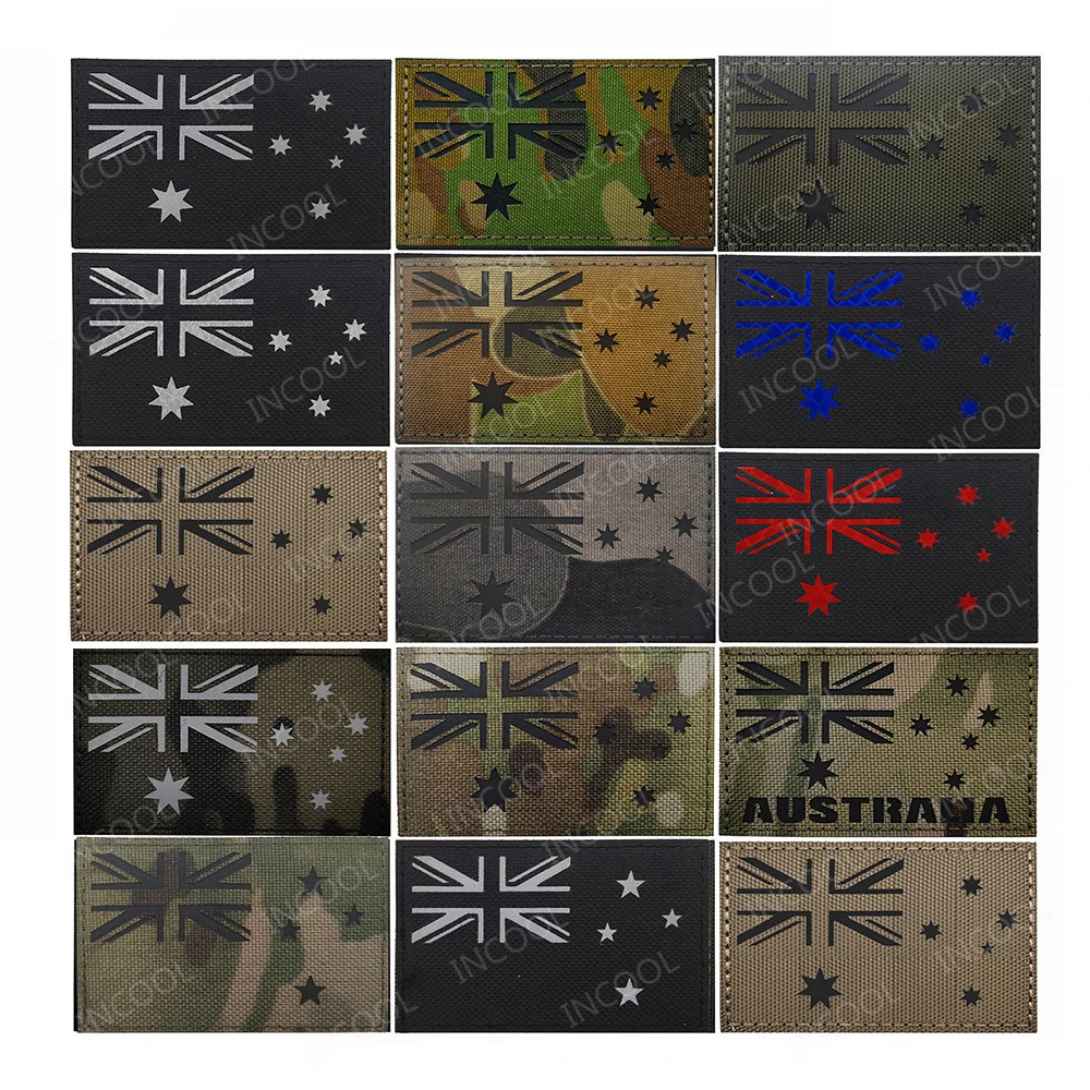 Bandeira da Austrália IR remen - Embroidery Australia avaliação e preço