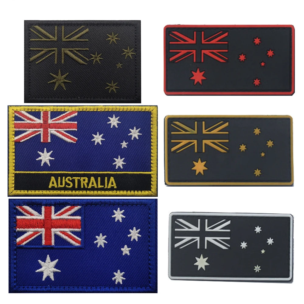 Bandeira da Austrália IR remen - Embroidery Australia avaliação e preço