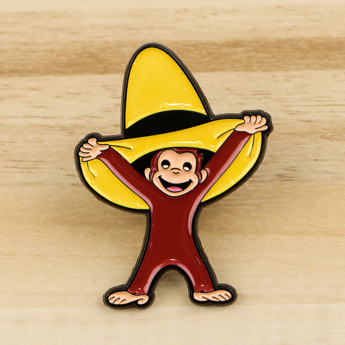 Bonito macaco esmalte pino eng - Embroidery Illustration avaliação e preço
