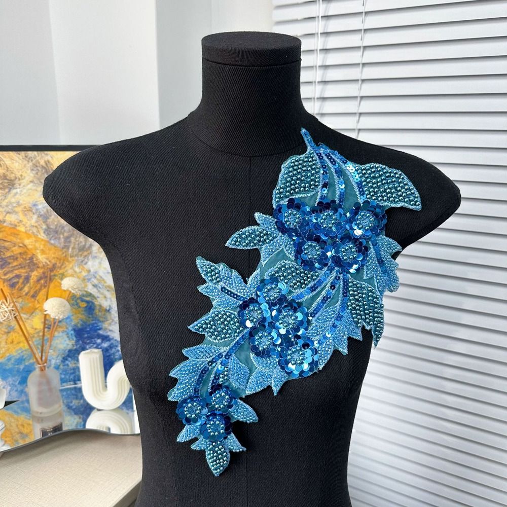 Apliques de Flores em Lantejou - Embroidery Patch avaliação e preço