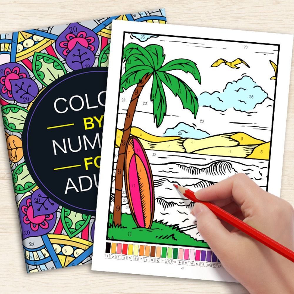 Livro de Pintura DIY Colorir p - Embroidery Translate avaliação e preço