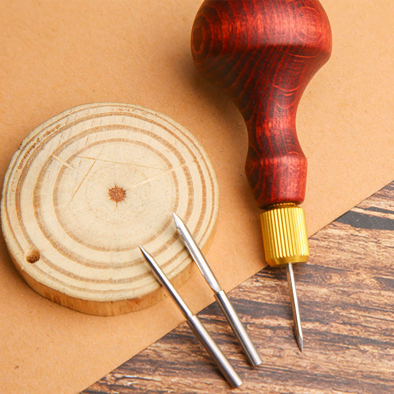 1 conjunto de perfurador de co - Punch Needle Handle avaliação e preço