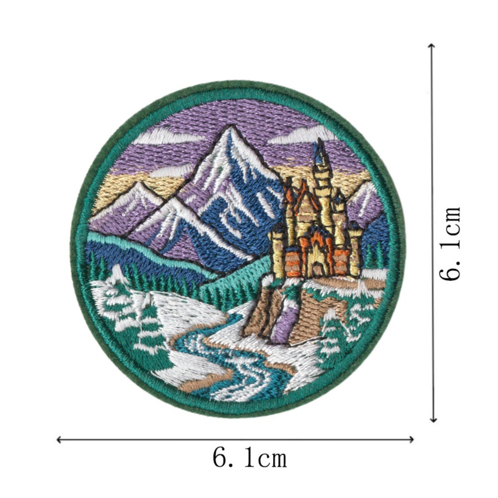 Patch Bordado com Padrão de Po - Embroidery Australia avaliação e preço