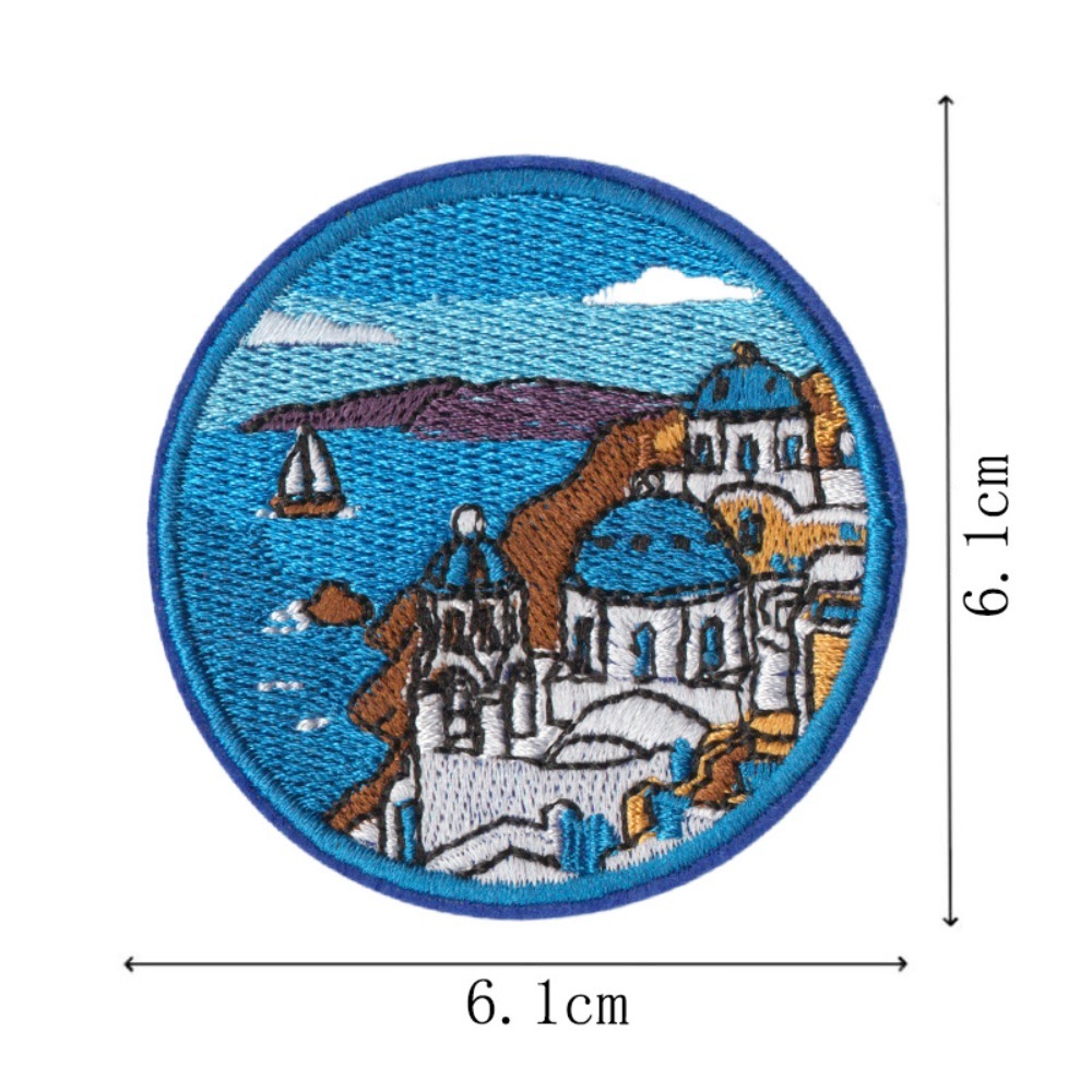Patch Bordado com Padrão de Po - Embroidery Australia avaliação e preço