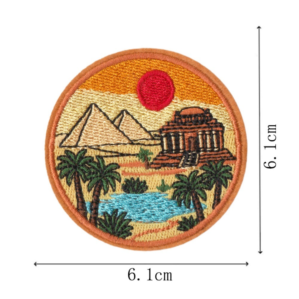 Patch Bordado com Padrão de Po - Embroidery Australia avaliação e preço