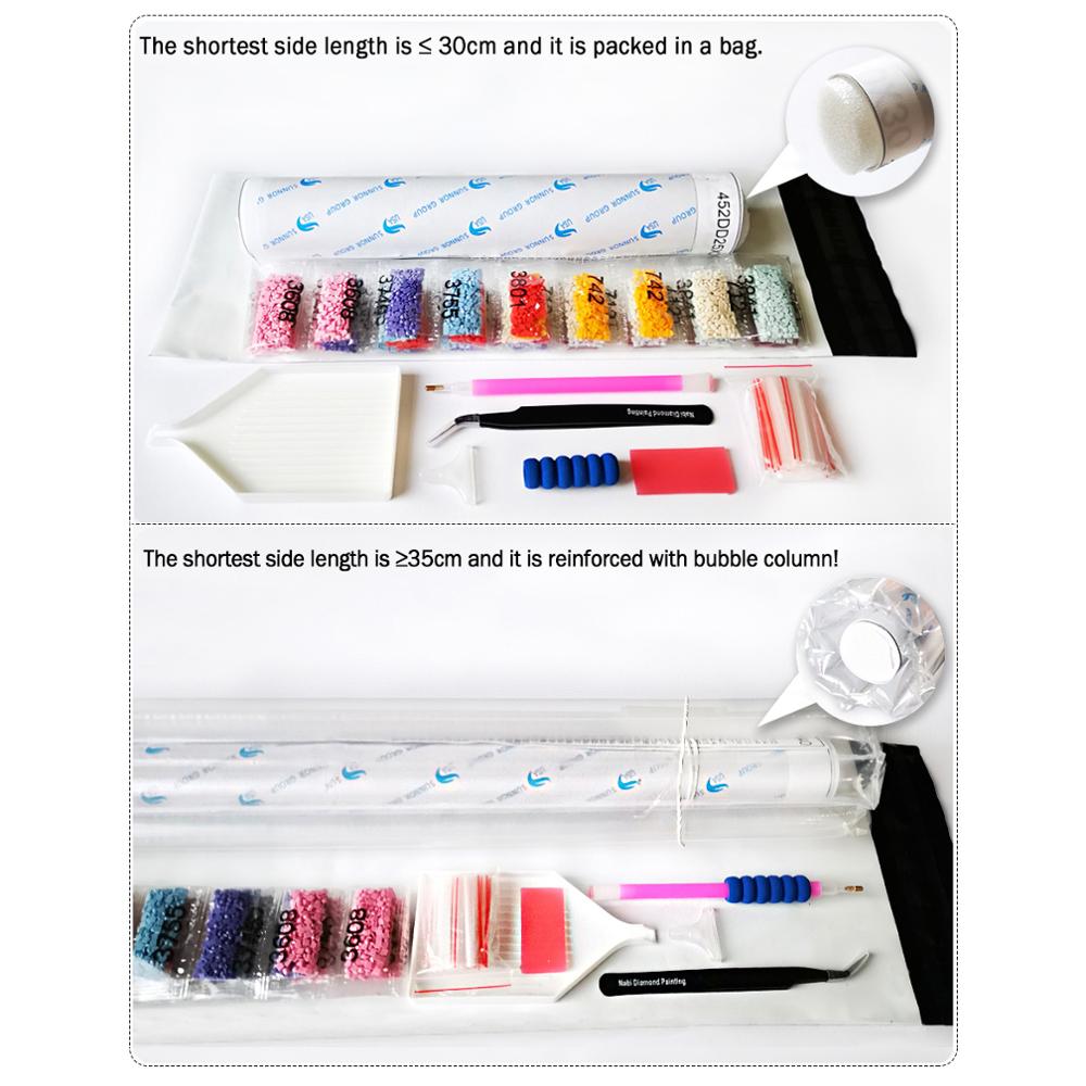 Paisagem kit de pintura diaman - Embroidery In Indonesia avaliação e preço