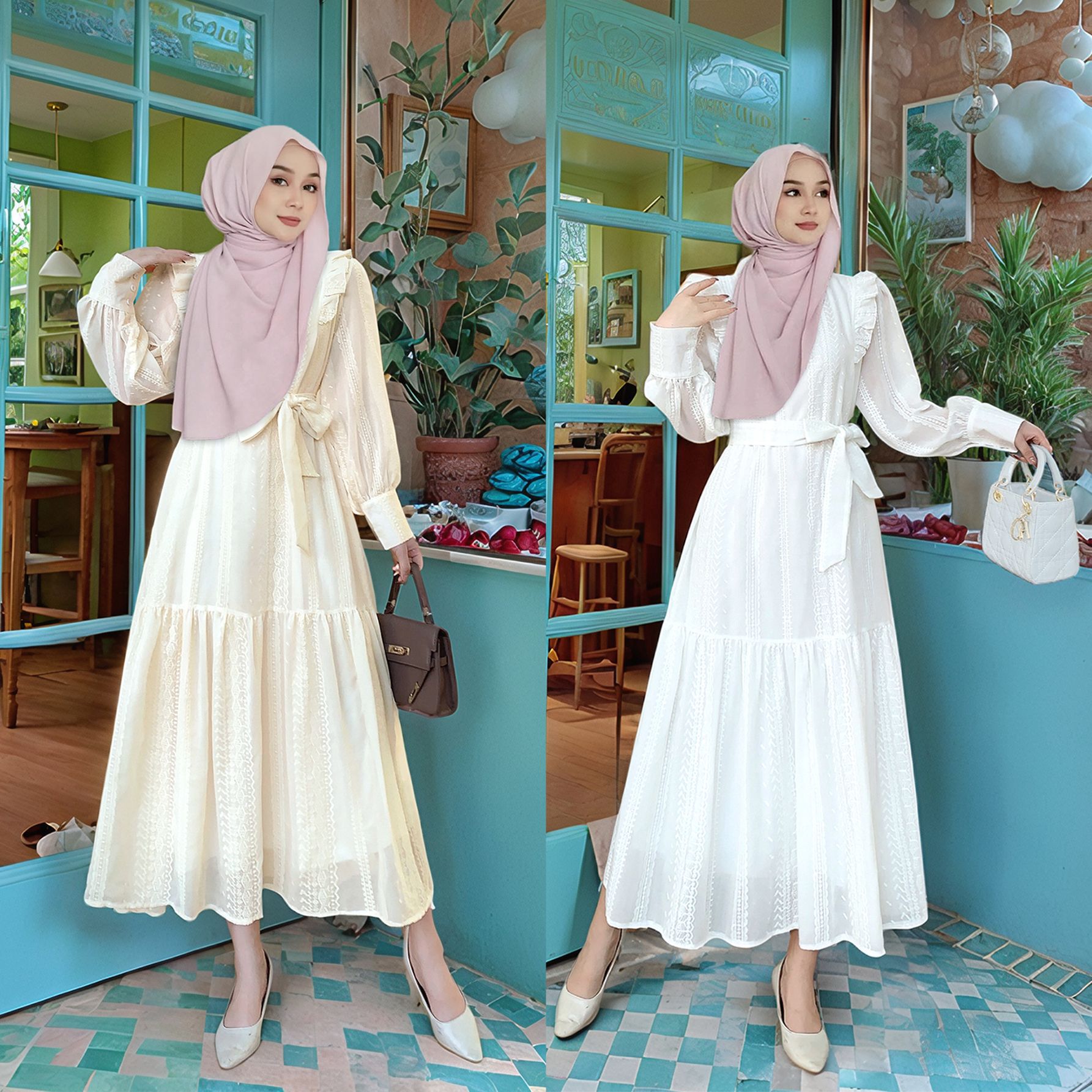 Indonésia roupas femininas muç - Embroidery In Indonesia avaliação e preço