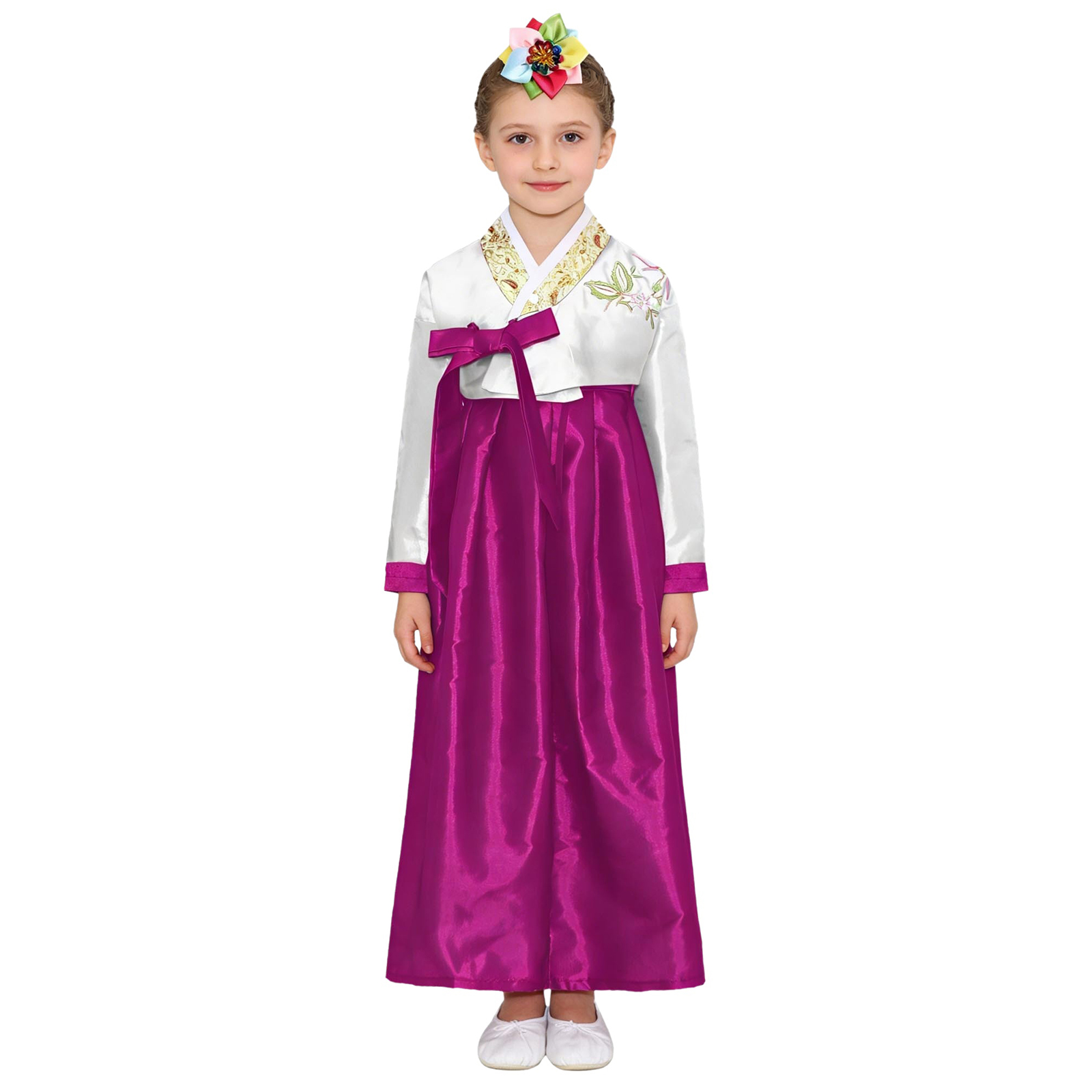 Conjunto de Vestido Hanbok Nac - Embroidery Skirt avaliação e preço