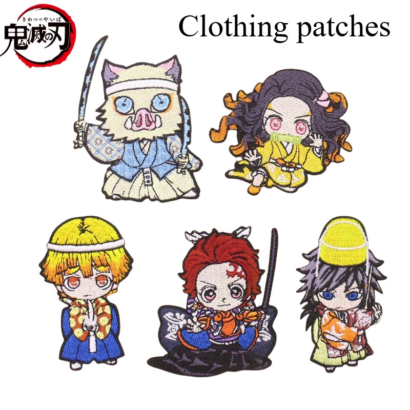 Demon slayer kamado tanjirou k - Embroidery Patch avaliação e preço
