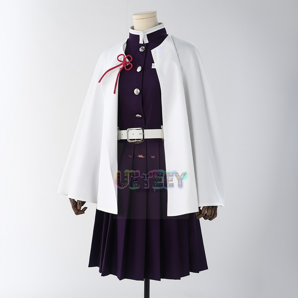 Ueteey cos tsuyuri kanao cospl - Embroidery Skirt avaliação e preço
